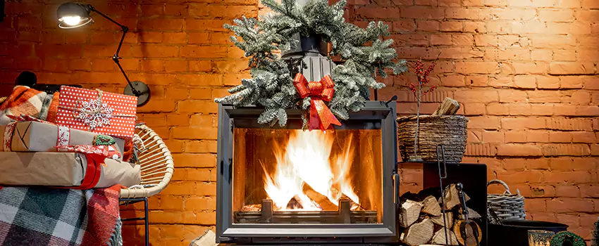 Travis Industries Linear Gas Fireplace Installation in Tifton, Georgia