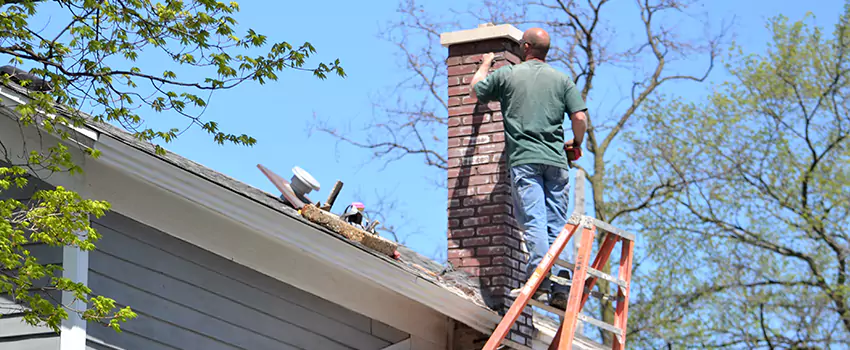 Vinyl and PVC Chimney Flashing Installation in Tifton, GA