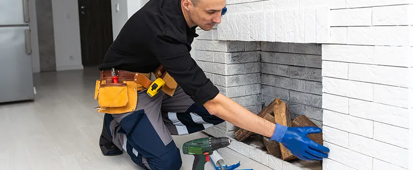 Fireplace Damaged Damper Frame Repair Services in Tifton, Georgia