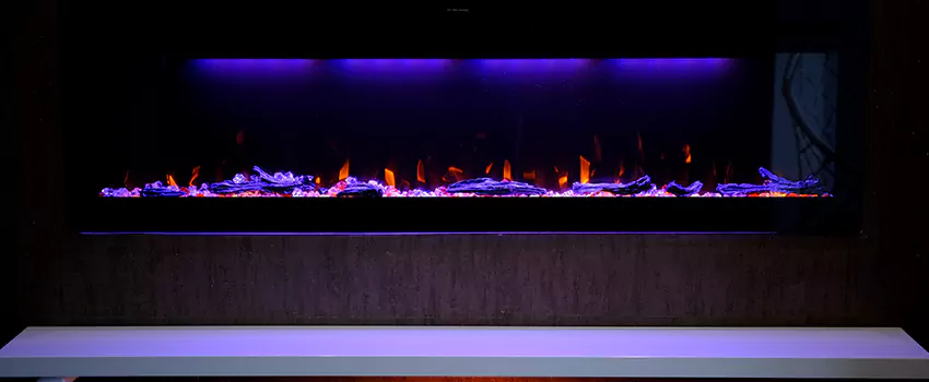 Dynamic Flame Color Fireplace Installation in Tifton, GA